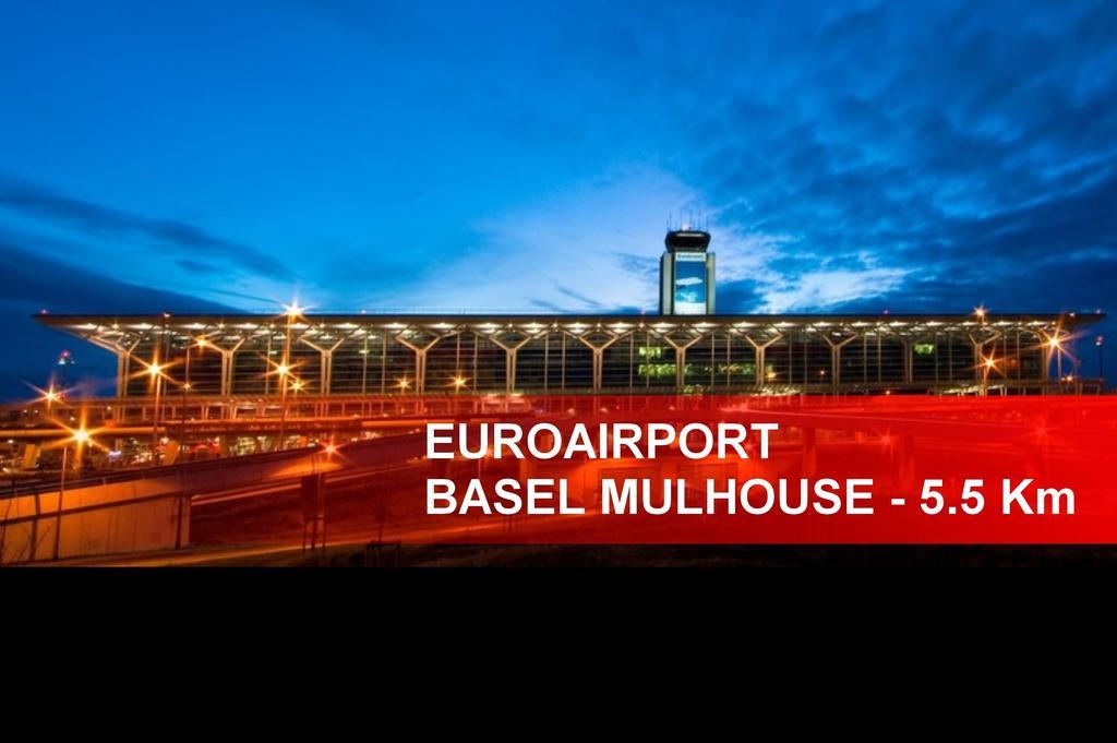 Hotel Restaurant Tivoli - Basel Airport Huningue Luaran gambar